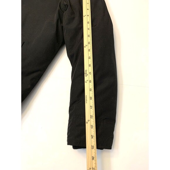 GH Bass Down Parka Mens L Goose Feathers Hooded Faux Fur Winter Insulated Coat - Picture 8 of 10